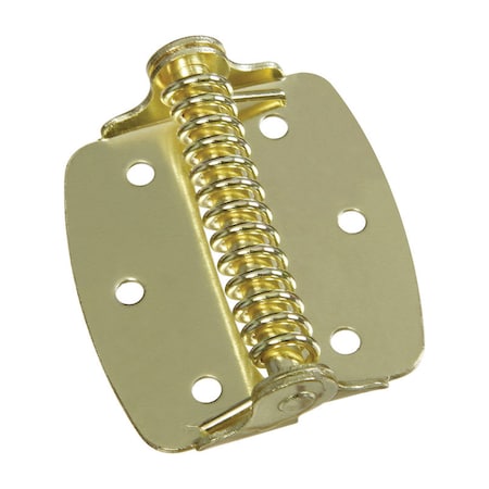 National Hardware National Hardware 2 in. L Brass-Plated Spring Hinge 2 pk N240-481